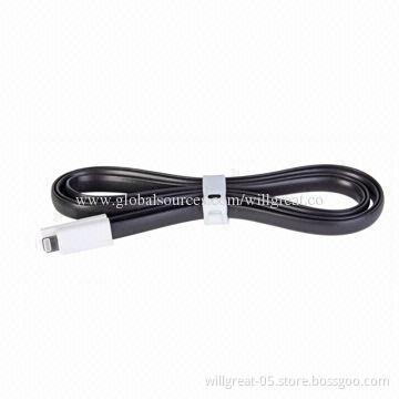 TPE Data Cable for iPhone 5/5s/5c, iPad Mini, Charging and Sync